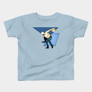 aesthetic discolobus thrower statue Kids T-Shirt